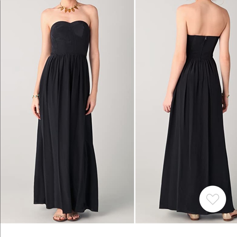 REBECCA TAYLOR CORSET GOWN